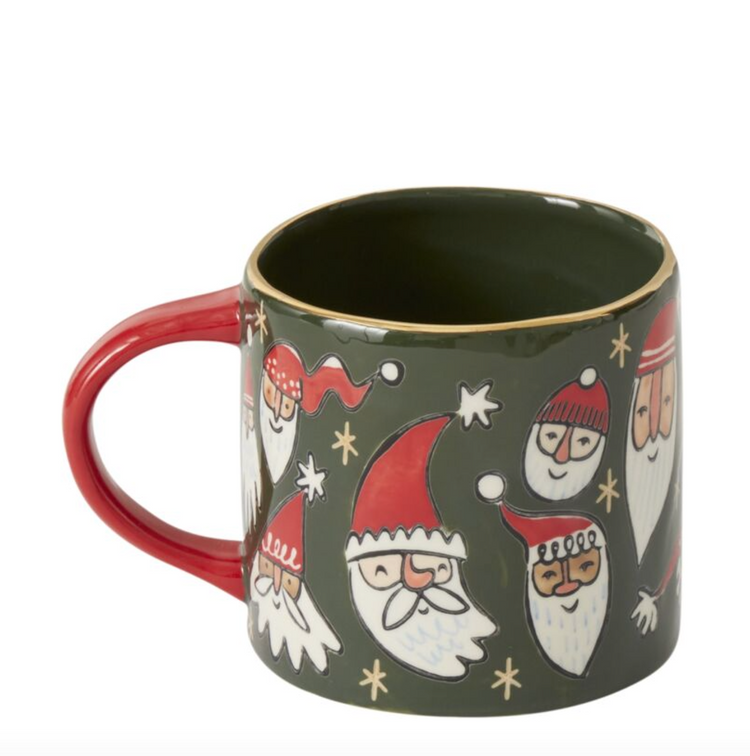 Black Santa & Friends Mug
