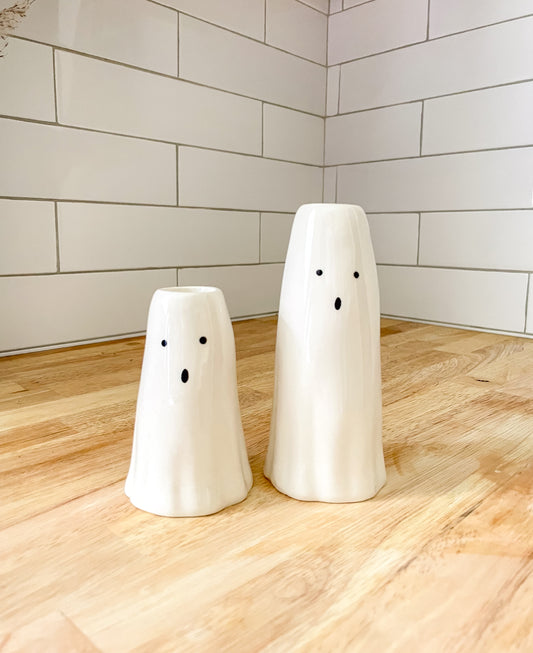 Mr. Boo-Man Candlestick Holders Set