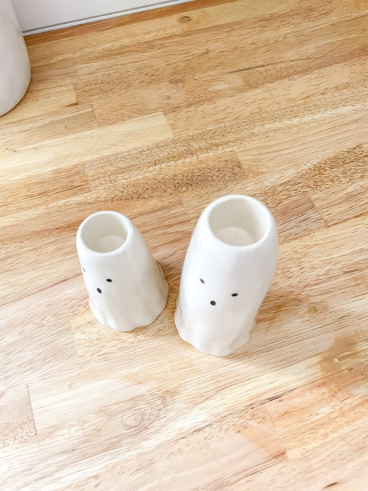 Mr. Boo-Man Candlestick Holders Set