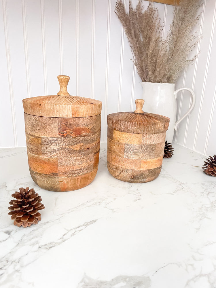 Autumnal Acorn Jars Set