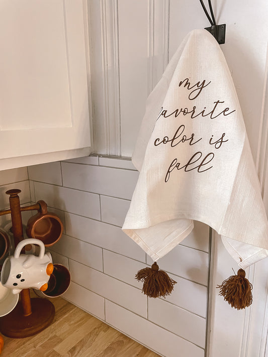 Fall Colors Dishtowel