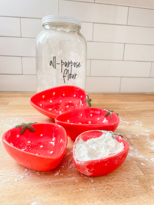 Strawberry Measuring Cups