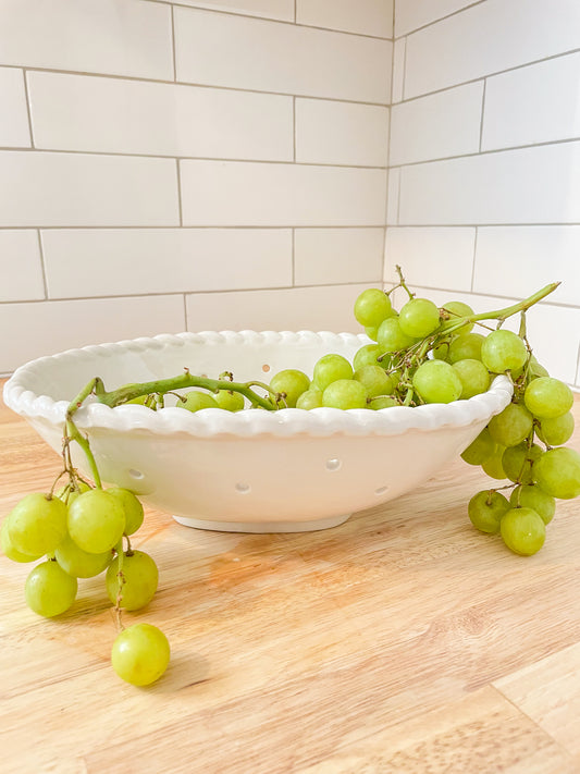 Ceramic Colander Bowl