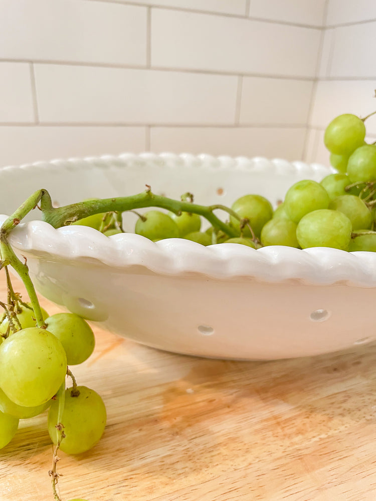 Ceramic Colander Bowl