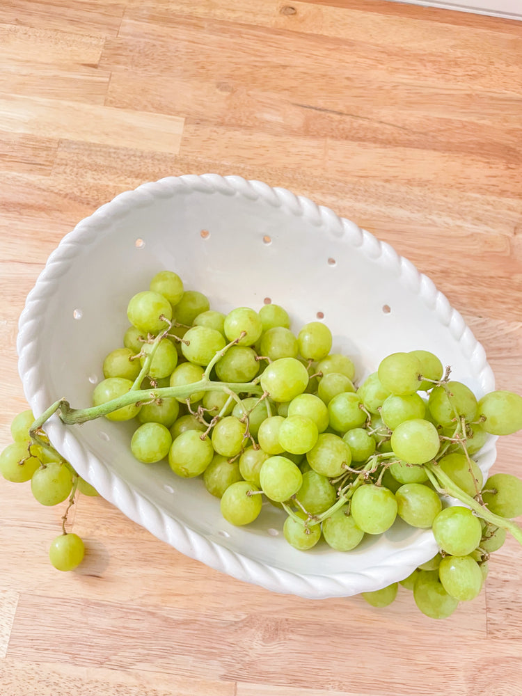 Ceramic Colander Bowl