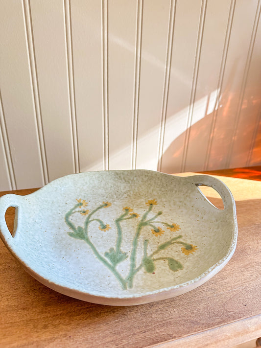 Daisy Stoneware Bowl