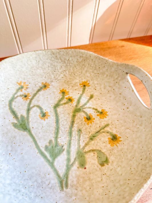 Daisy Stoneware Bowl