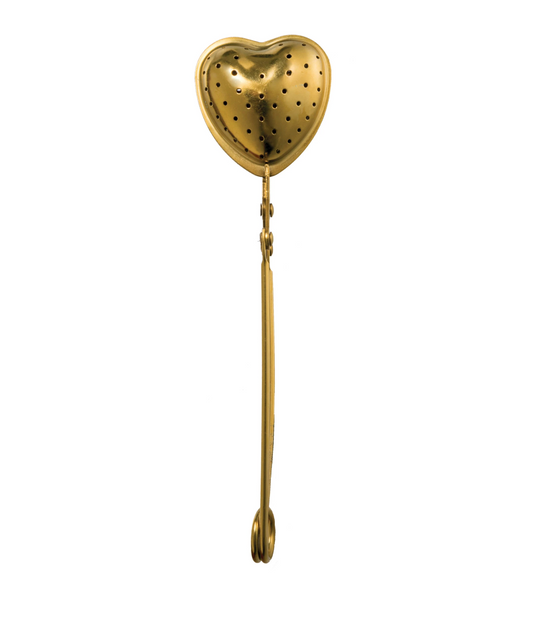 Gold Heart Tea Infuser