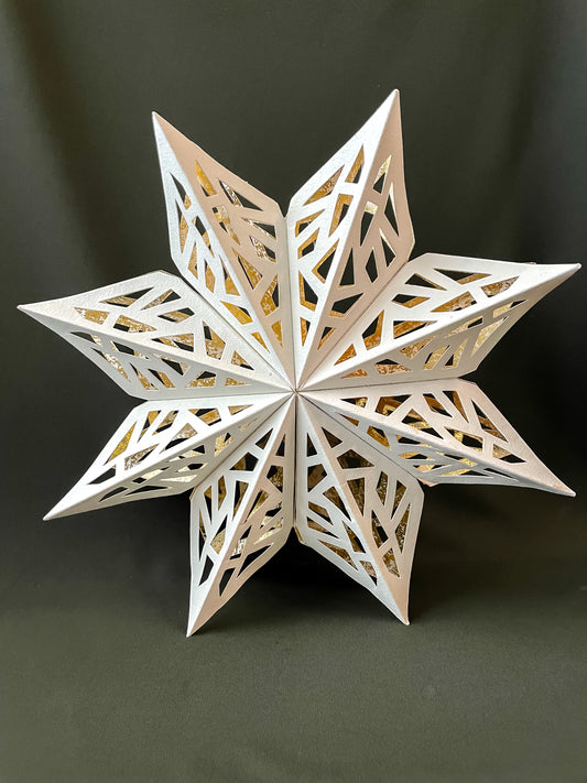 12" Paper Snowflake Ornament