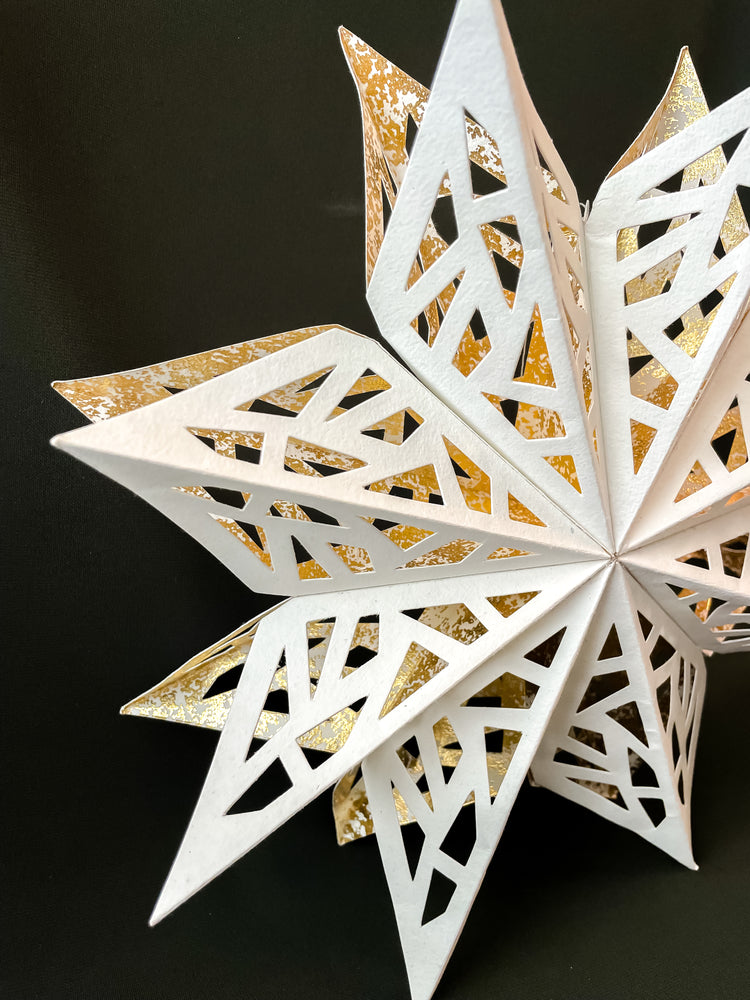 12" Paper Snowflake Ornament