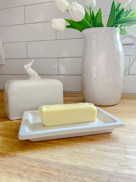 Bunny Butter Dish