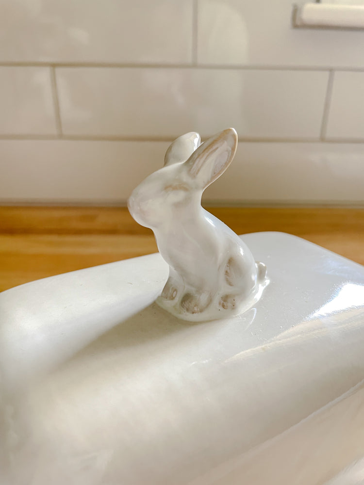 Bunny Butter Dish