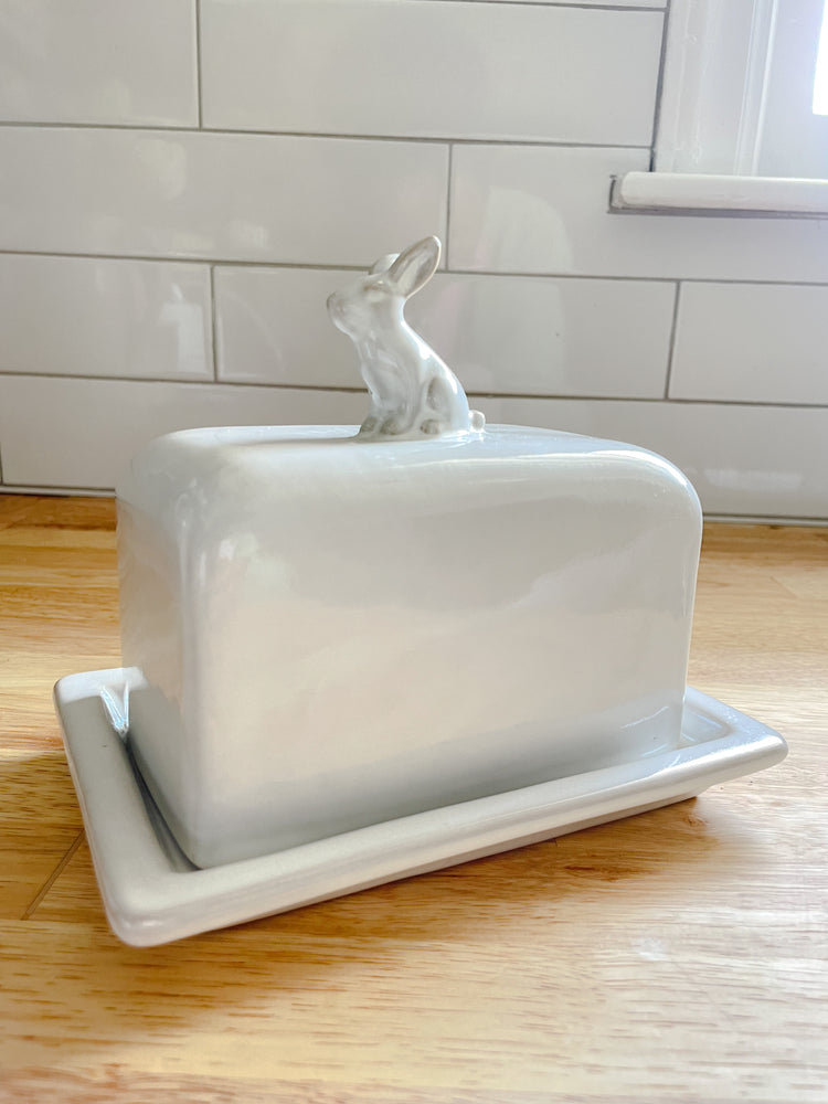 Bunny Butter Dish