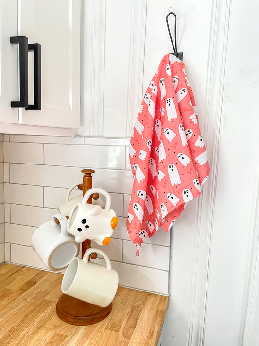 Ghost Flour Sack Towel